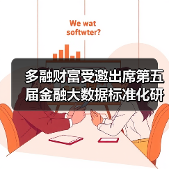 金融大数据标准化研讨 多融财富引领风控发展(图1)