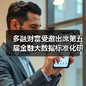 金融大数据标准化研讨 多融财富引领风控发展(图3)