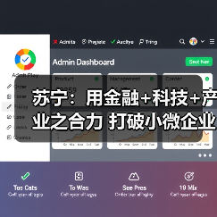 苏宁：用金融+科技+产业之合力 打破小微企业融资难题(图1)