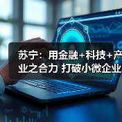 苏宁：用金融+科技+产业之合力 打破小微企业融资难题(图2)
