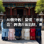 AI假外教！警惕“杀猪盘”跨境诈骗陷阱，用户如何防范？(图1)