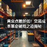 黄金点差新低！交易成本革命破局之道揭秘(图1)