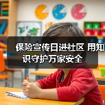 保险宣传日进社区 用知识守护万家安全(图3)