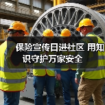 保险宣传日进社区 用知识守护万家安全(图2)