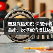 普及保险知识 识破诈骗套路，反诈宣传进社区(图2)