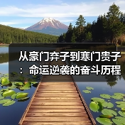 从豪门弃子到寒门贵子：命运逆袭的奋斗历程(图4)