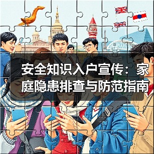 安全知识入户宣传:家庭隐患排查与防范指南(图3) 安全知识入户宣传:家庭隐患排查与防范指南(图3)