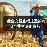 黄金交易止损止盈策略：3个黄金法则解析(图4)
