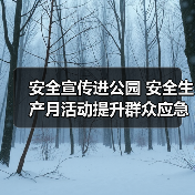安全宣传进公园 安全生产月活动提升群众应急能力(图2)