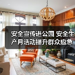 安全宣传进公园 安全生产月活动提升群众应