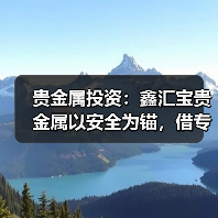 贵金属投资：鑫汇宝贵金属以安全为锚，借专业服务扬帆致远(图4)