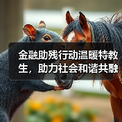 金融助残行动温暖特教生，助力社会和谐共融(图2)