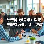 数禾科技9周年：以用户服务为核，让“好借好还呗”的美好回音流转(图3)
