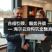 合规引领，服务升级 —— 海尔云贷构筑金融消费安全网(图1)