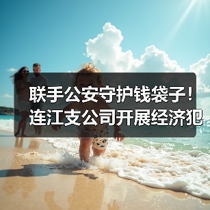 联手公安守护钱袋子！连江支公司开展经济犯罪防范宣传日(图3)