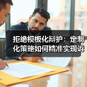 拒绝模板化辩护:定制化策略如何精准实现诉求?(图4) 拒绝模板化辩护:定制化策略如何精准实现诉求?(图4)