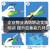 企业物业消防联动实操培训 提升应急能力共筑安全防线(图1)