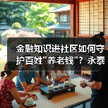 金融知识进社区如何守护百姓养老钱？永泰支公司出实招(图2)