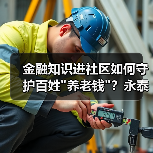 金融知识进社区如何守护百姓养老钱？永泰支公司出实招(图4)