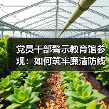 党员干部警示教育馆参观：如何筑牢廉洁防线？(图1)