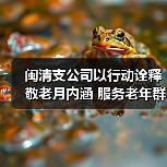 闽清支公司以行动诠释敬老月内涵 服务老年群体显担当(图3)