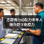 志愿者行动助力老年人提升防诈免疫力(图2)