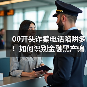 00开头诈骗电话陷阱多！如何识别金融黑产骗局？(图4)