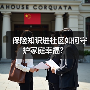 保险知识进社区如何守护家庭幸福？(图3)