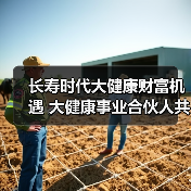 长寿时代大健康财富机遇 大健康事业合伙人共享养老产业红利(图2)