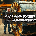 纪念大会见证抗战精神传承 全员观看凝聚奋进力量(图1)