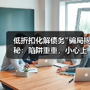 低折扣化解债务骗局揭秘：陷阱重重，小心上当！(图2)