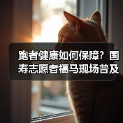 跑者健康如何保障？国寿志愿者福马现场普及金融健康知识(图4)