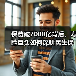 保费破7000亿背后,寿险巨头如何深耕民生保障与创新驱动?(图2) 保费破7000亿背后,寿险巨头如何深耕民生保障与创新驱动?(图2)