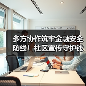 多方协作筑牢金融安全防线！社区宣传守护钱袋子(图3)
