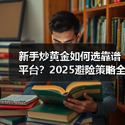 新手炒黄金如何选靠谱平台？2025避险策略全解析(图4)