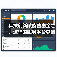 科技创新赋能普惠金融，这样的服务平台靠谱吗？(图2)
