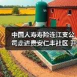 中国人寿寿险连江支公司走进贵安仁丰社区 开展防范非法金融活动宣传暨金融知识普及活动(图4)