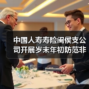 中国人寿寿险闽侯支公司开展岁末年初防范非法金融活动宣传活动(图2)