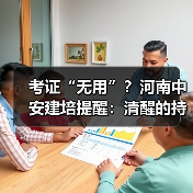 考证“无用”？河南中安建培提醒：清醒的持证者已赢在起跑线(图4)