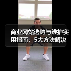 商业网站选购与维护实用指南：5大方法解决常见问题(图3)