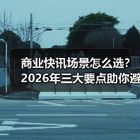 商业快讯场景怎么选?2026年三大要点助你避坑(图1) 商业快讯场景怎么选?2026年三大要点助你避坑(图1)
