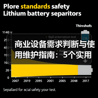 商业设备需求判断与使用维护指南：5个实用方法解决维护难题(图1)