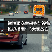 智恒源商贸采购与设备维护指南：5大实战方法 - 云溯流欧品启易商贸资讯