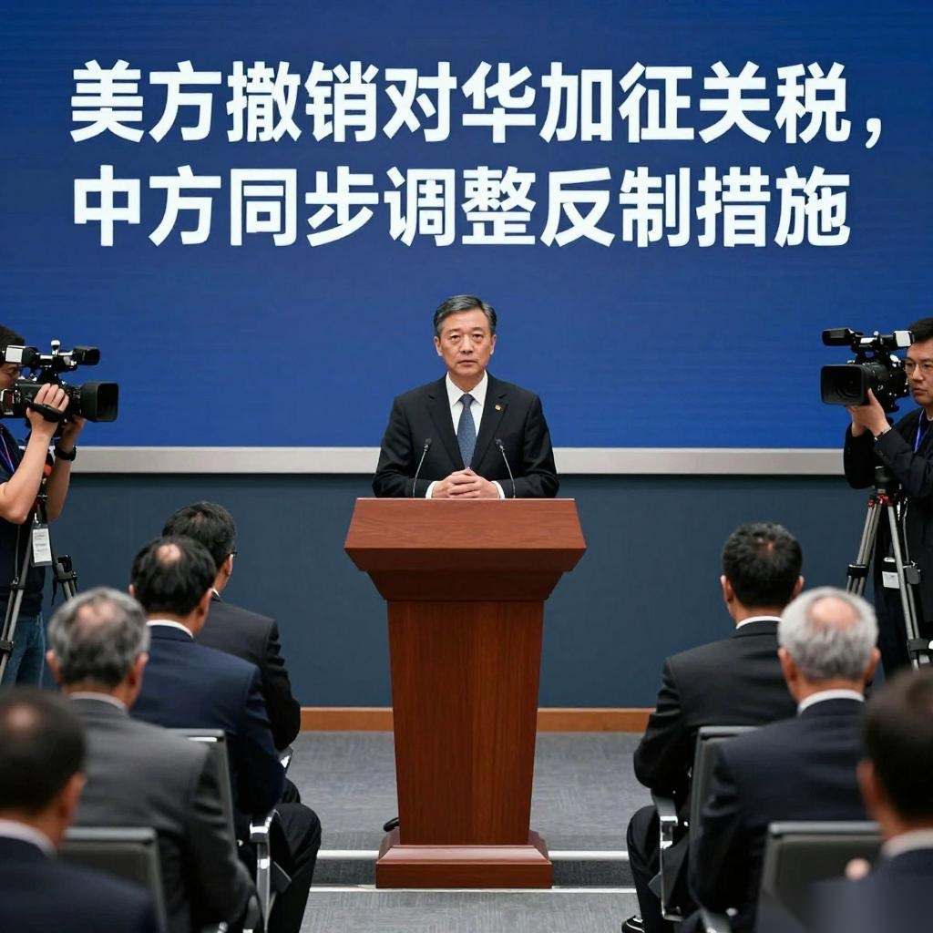 美方撤销对华加征关税，中方同步调整反制措施 - 云溯流欧品启易商贸资讯