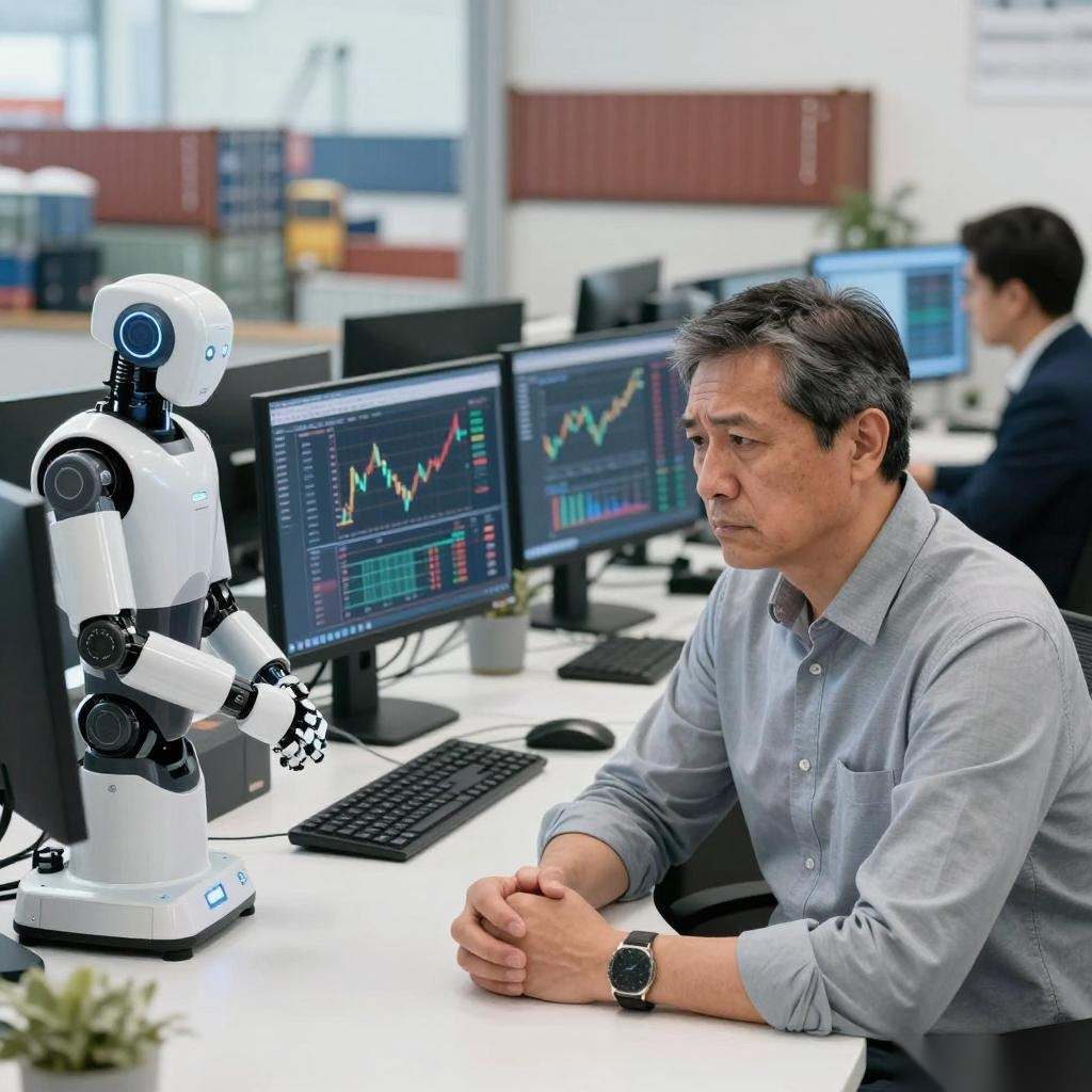 全球贸易紧张与人工智能如何重塑劳动力市场格局 - 云溯流欧品启易商贸资讯