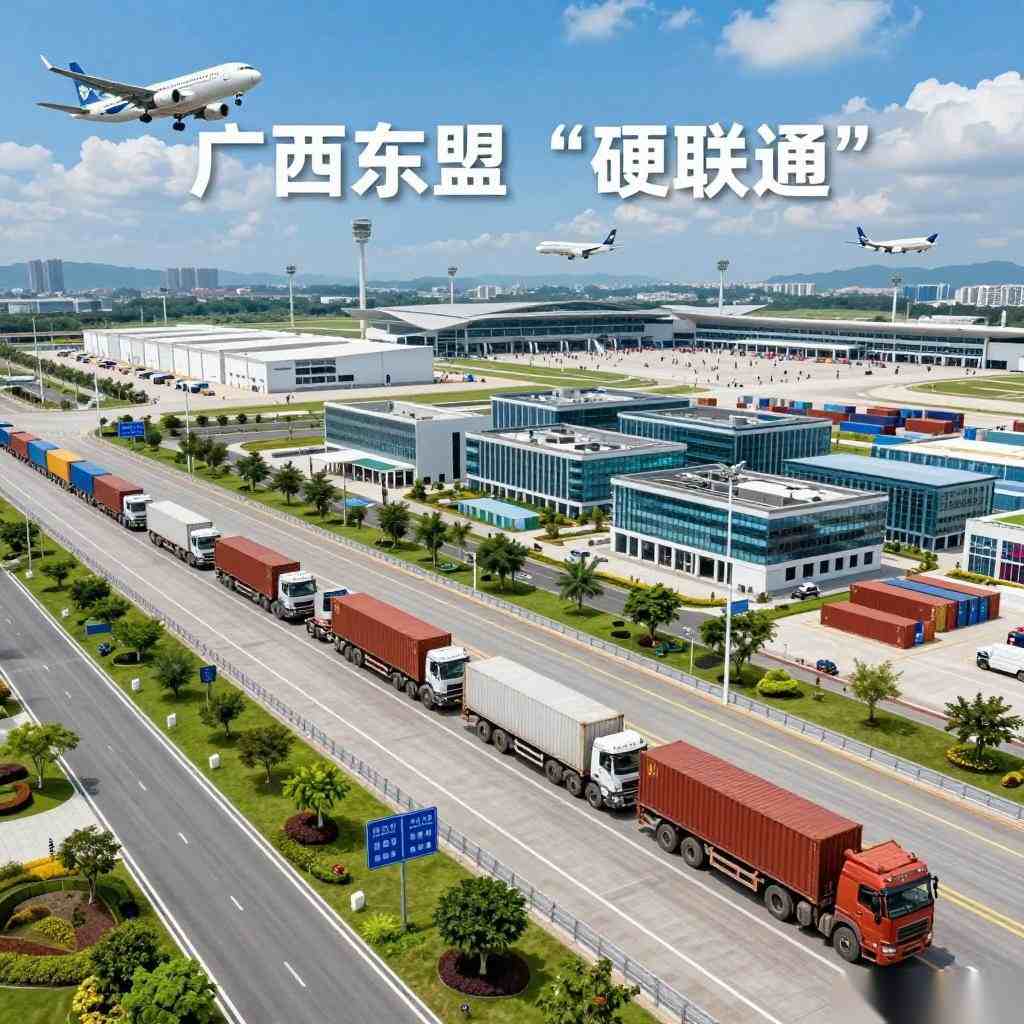 广西扩大开放构建中国东盟互联互通新格局(图1)