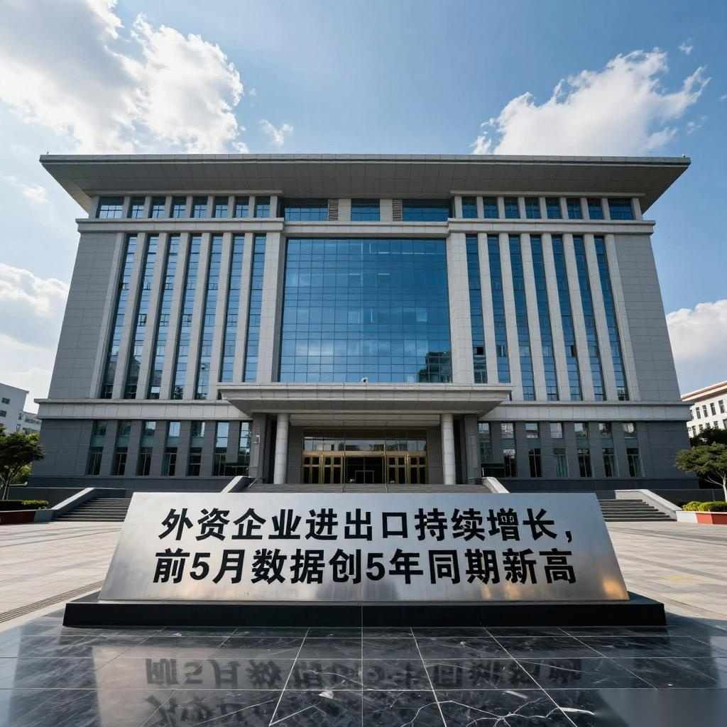 外资企业进出口持续增长，前5月数据创5年同期新高 - 云溯流欧品启易商贸资讯