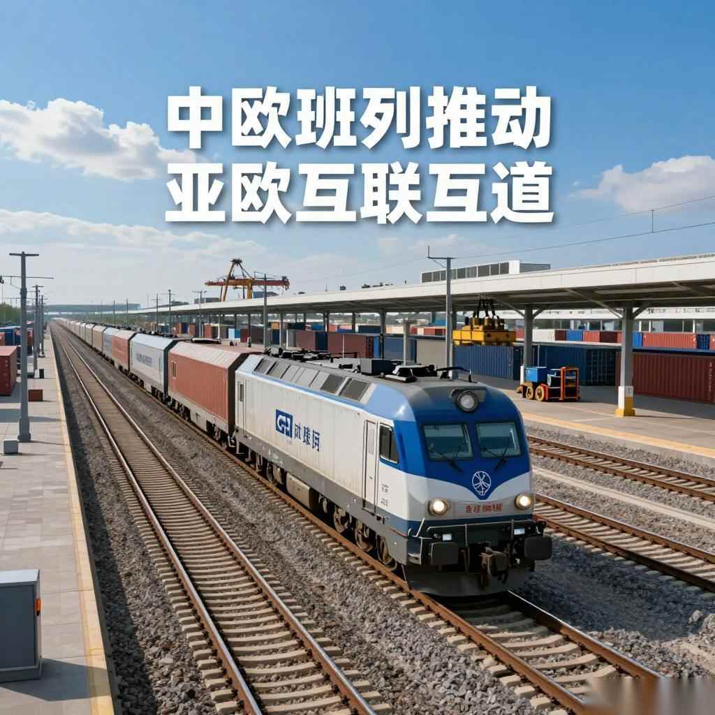 中欧班列推动亚欧互联互通，提升跨境物流效率与产业协同 - 云溯流欧品启易商贸资讯