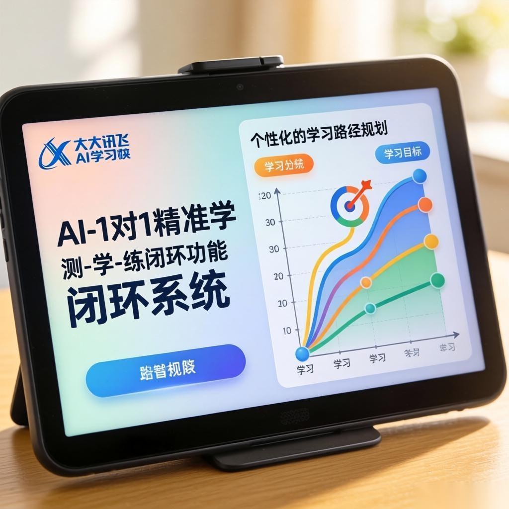AI学习机功能升级，个性化精准学与答疑辅导全面覆盖中小学(图1)