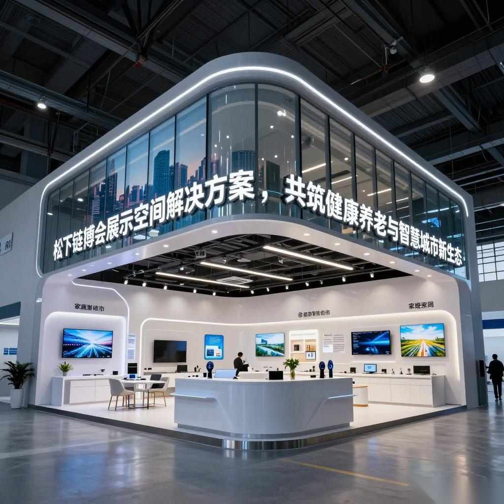 松下链博会展示空间解决方案，共筑健康养老与智慧城市新生态 - 云溯流欧品启易商贸资讯